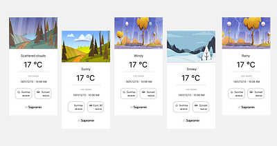 Weather Board board ui ux weather weather condition