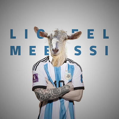 Lionel Messi photo manipulation