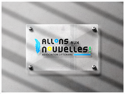 Allons Aux Nouvelles - Branding branding design graphic design logo