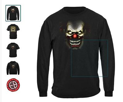 Evil Clown Class Clown Long Sleeves