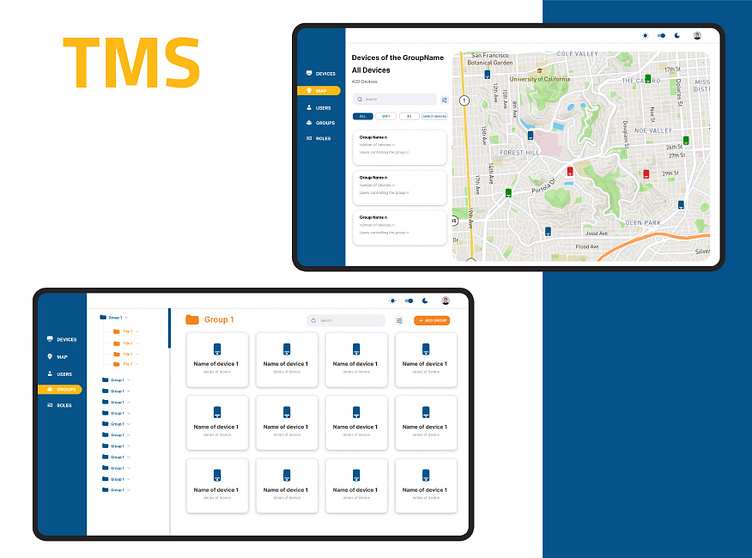 TMS Project by Ahmad on Dribbble
