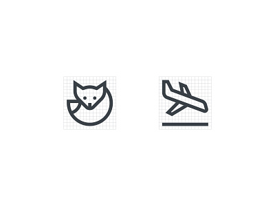 Kuka Icons. 16px clean design grid icon icondesign icons minimalism ui vector