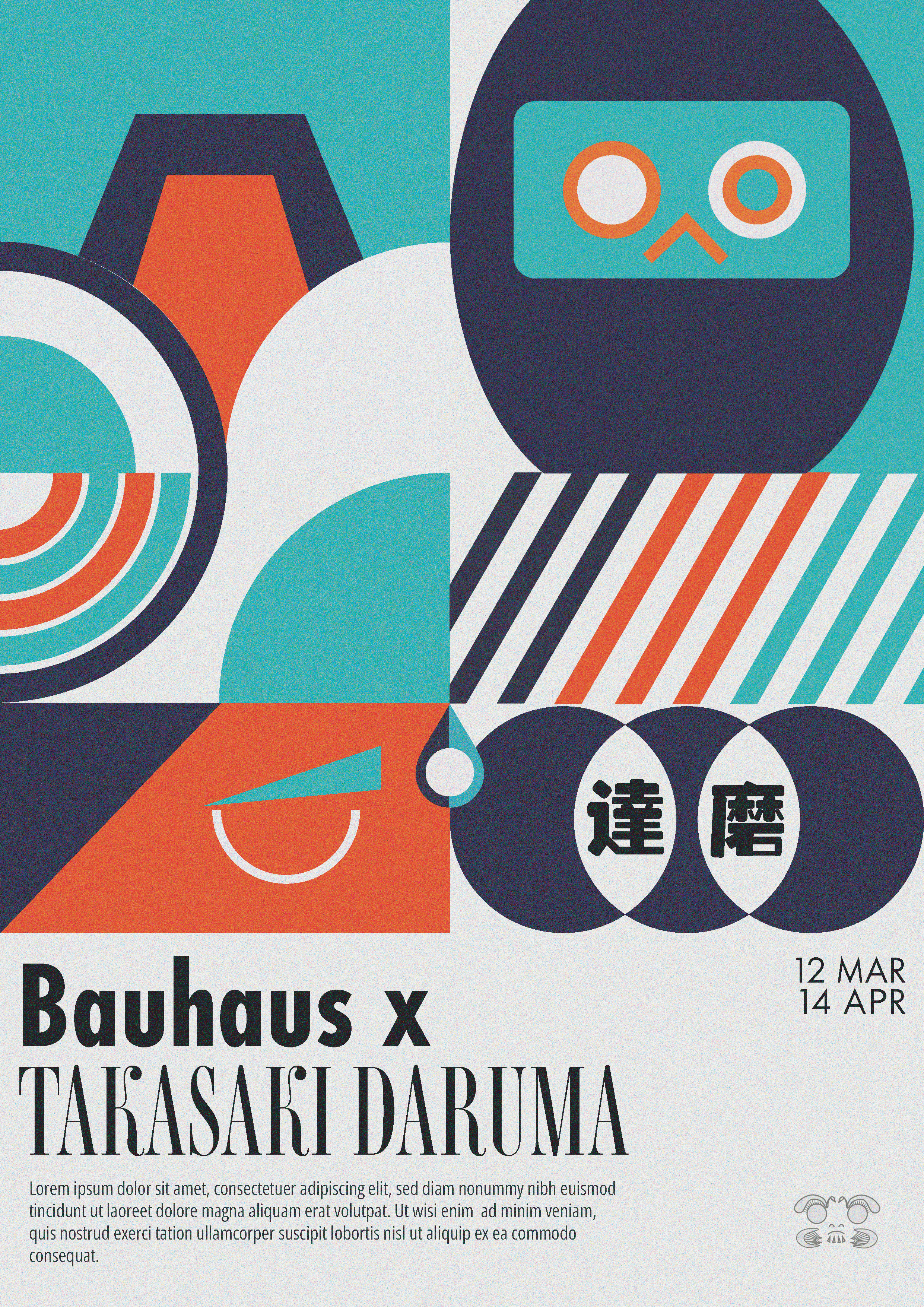 Takasaki Daruma»Swiss Poster Design»Branding bauhaus poster branding daruma design graphic design gunma design illustration illustrator japanese japanese coffee japanese minimalist japanese poster logo minimalist poster poster design swissdesign swissgrid typography vector