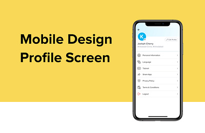 Mobile Application mobile app ui