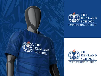 The Kenland School branding design education elementary graphic design illustration india logo school science studies typography ui vector