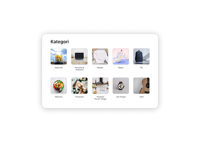 Categories #dailyui #099 web design