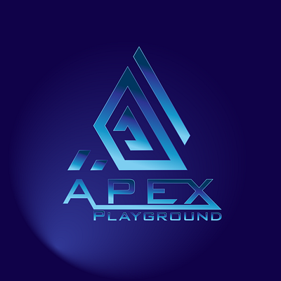 "Apex Playground" logo for a gaming and e-sport club