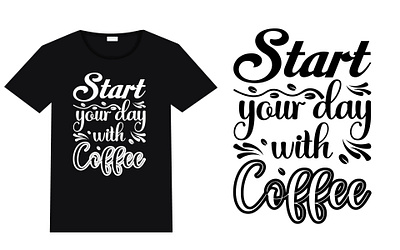 Coffee T-shirt design branding coffee coffee t shirt design graphic design t shirt t shirt design vector