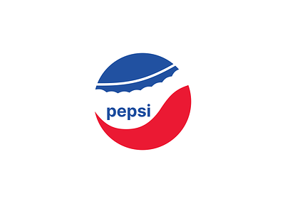 Redesign the Pepsi logo branding designer dribbble dribbbleweeklywarmup logo pepsi redesign weeklychallenge