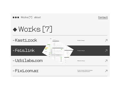 Ktana - Works agency design header interaction portfolio ui ux works