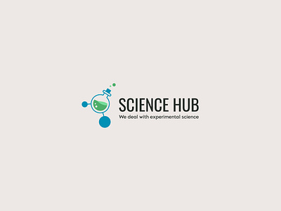 Science lab logo design concept vector biology brand identity branding creative design hub logo lab logo logo logotype minimal physics science science logo typography