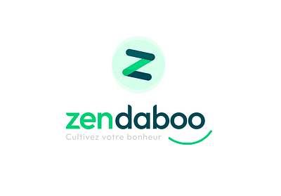 Zendaboo logo design 🪷 branding buildinpublic logo