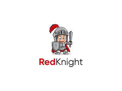 RedKnight branding concept creative design logo logo design