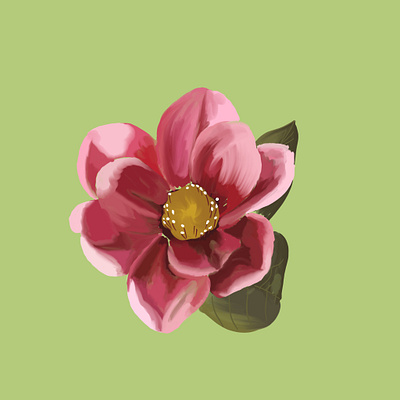 Azalea🌸 azalea digital art flores flowers illustration naturaleza nature procreate