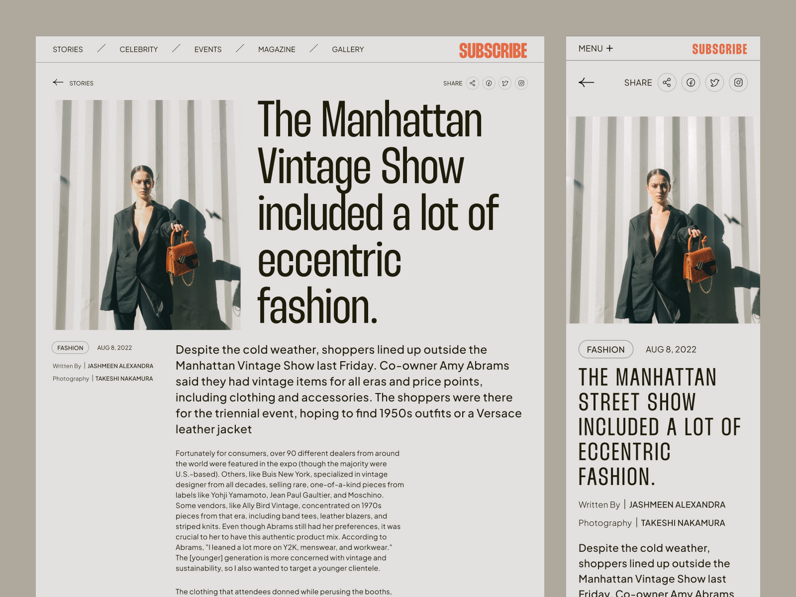 Example of Full Website Design & Development