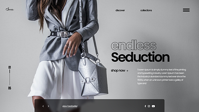 Fashion Store | Landing Page branding fashion store figma landingpage typography ui uiux website