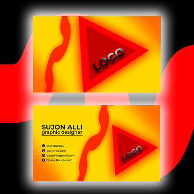 card design 3d animation branding card design crad desgin graphic design illustration motion graphics princesujon ui