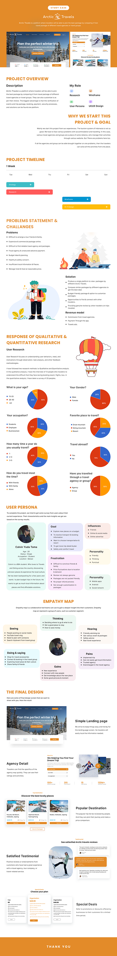 Study case UX/UI Design Travel Landing page adobe animation app apps branding clean design ecommerce graphic design illustration inspiration landing page logo montain motion graphics travel ui ux website winter