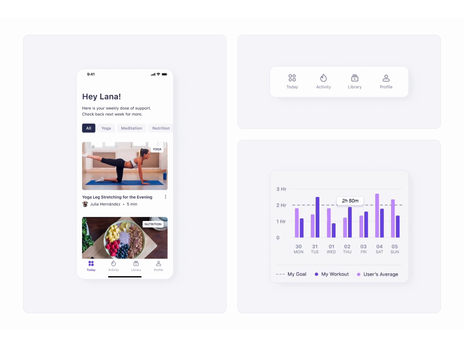Example of Mobile App UI/UX Design