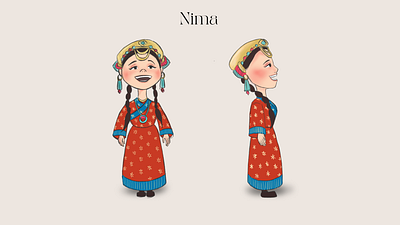 Nima - Character Design animation characterdesign digitalart filmmaking illustration storytelling