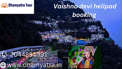 Vaishno devi helipad booking best dhamyatra tour by helipad online helicopter ticket booking