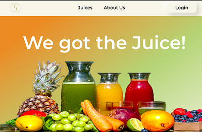 The Juicerie Web Design animation design branding color theory figma ui web design