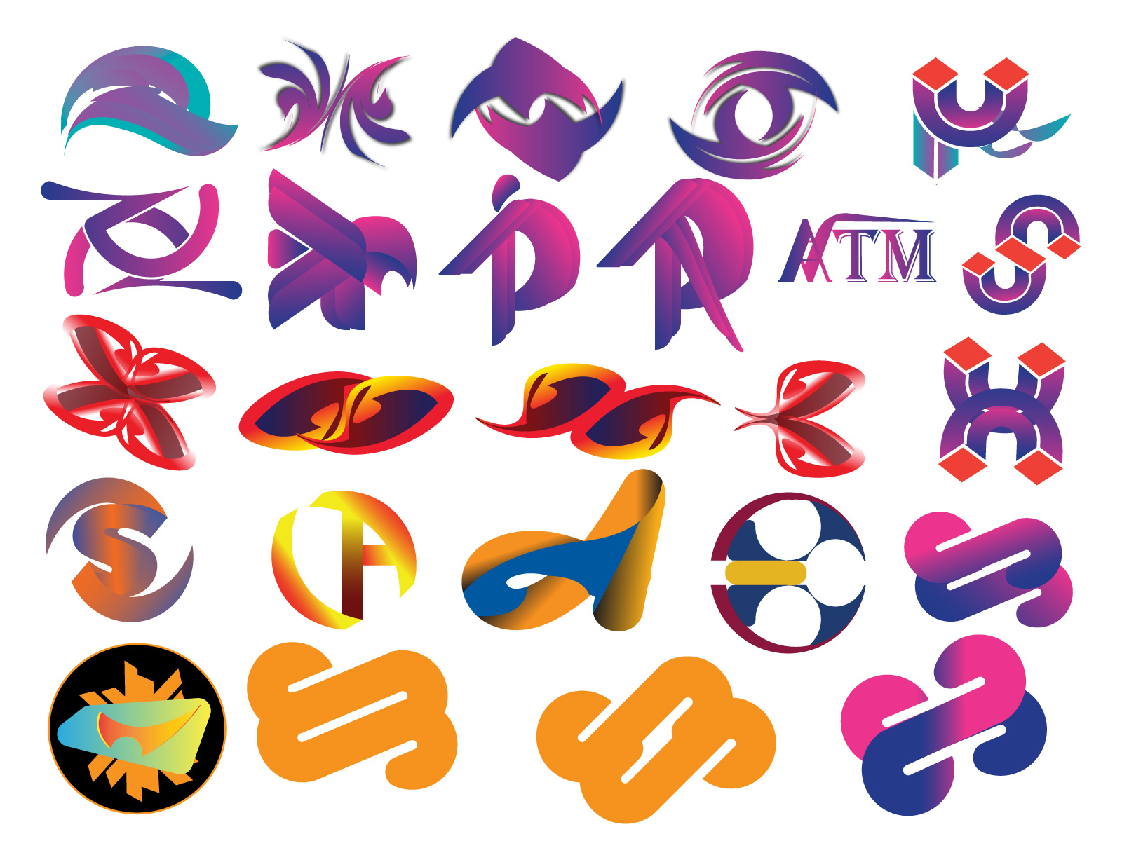 Logo Branding Mark Symbol Modern Minimal Logos 2023 By Md Mahfuzul Haque On Dribbble