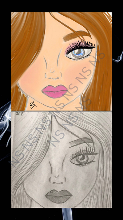 Digital Drawing I have done drawing graphic design