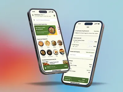 PlateMate: Food Delivery App app branding clean delivery design food ios iphone mobile ui ux