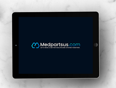 Logo Design for Med Parts US - A Medical equipment Supplier and animation branding design graphic design illustration log logo logodesgin medparts medpartsus motion graphics softronixs ui