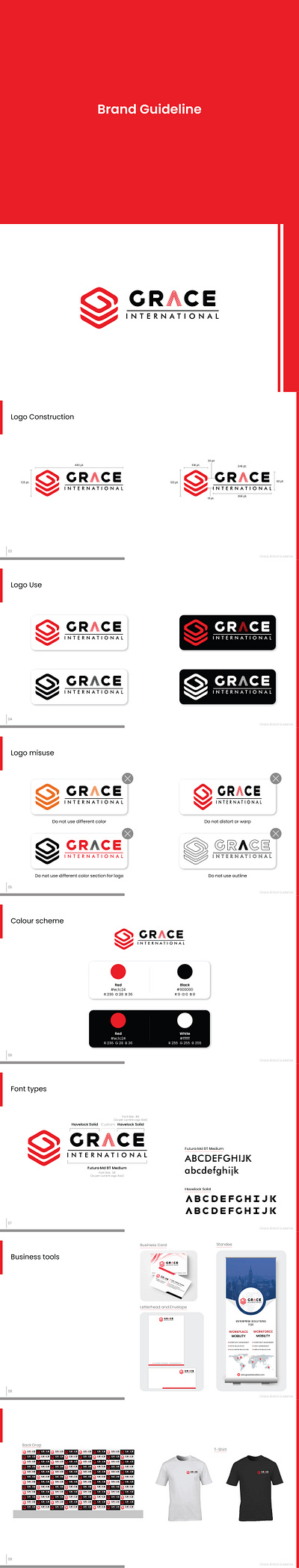 Grace Logo Brand Guideline
