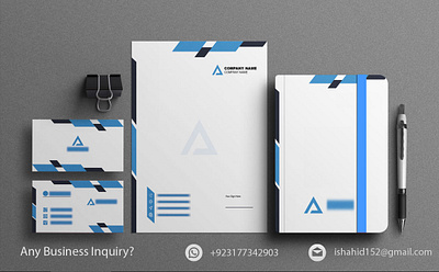 Stationery Design book cover brand guidelines brand identity branding business card invoice letterhead letterpad logo packaging product design stationery design visiting card