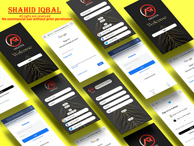 Mobile App Design (UI) app design brand identity branding illustration logo mobile app design product design ui user interface design visual design