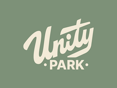 Saturday Type Club: Week 73 "Unity Park" badge