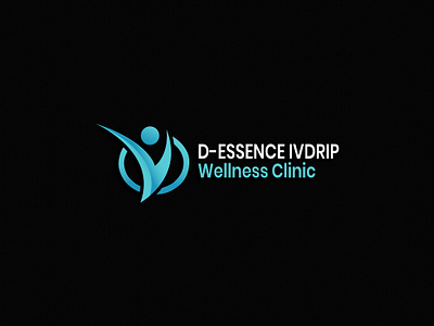 D-ESSENCE IVDERIP MEDICAL CLINIC LOGO animation branding graphic design logo medical cannabis packaging motion graphics