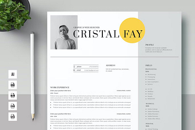 Minimalist CV Template clean clean resume cover letter creative resume curriculum vitae cv cv template free cv free cv template free resume free resume template minimal resume modern cv modern resume professional resume resume resume clean resume cv resume design resume template