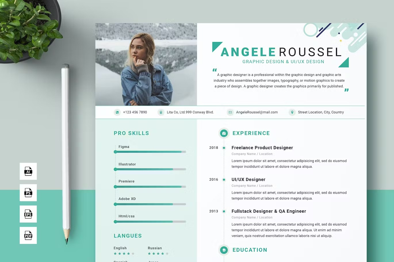 Clean Resume Template clean clean resume cover letter creative resume curriculum vitae cv cv template free cv free cv template free resume free resume template minimal resume modern cv modern resume professional resume resume resume clean resume cv resume design resume template
