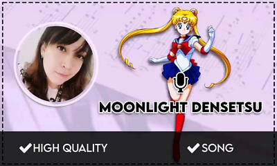 Moonlight densetsu, Sailor Moon Spanish Cover Female Voice dubbing voice over