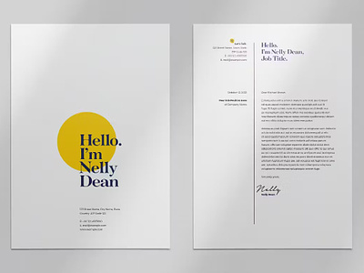 Resume Layout with Yellow Accents clean clean resume cover letter creative resume curriculum vitae cv cv template free cv free cv template free resume free resume template minimal resume modern cv modern resume professional resume resume resume clean resume cv resume design resume template