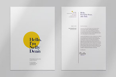 Resume Layout with Yellow Accents clean clean resume cover letter creative resume curriculum vitae cv cv template free cv free cv template free resume free resume template minimal resume modern cv modern resume professional resume resume resume clean resume cv resume design resume template