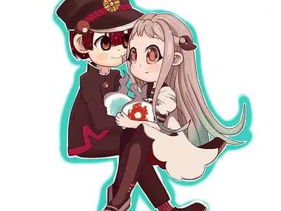 Fan Art Jibaku Shonen Hanako-kun design illustration