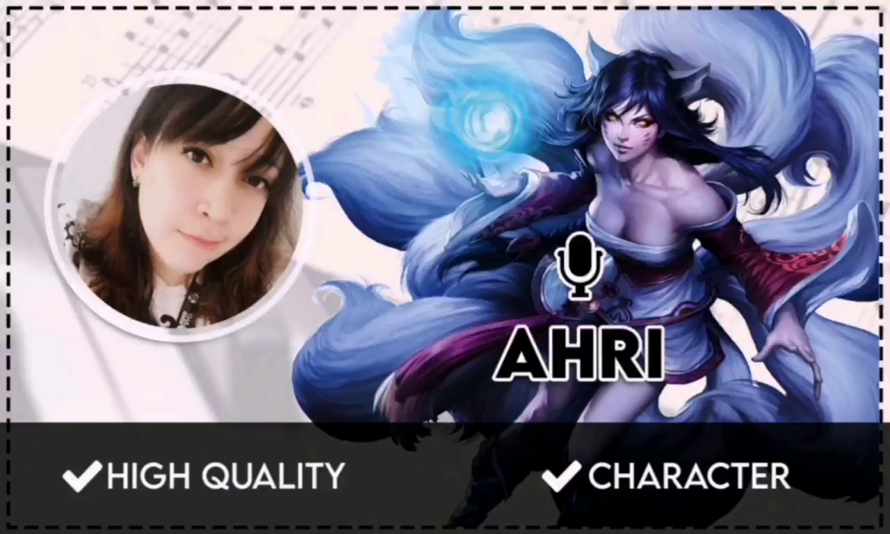 Ahri, Female Character Voice Over by Alejandra Ugarte on Dribbble