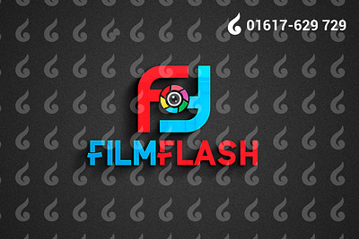 film logo 3d branding graphic design logo