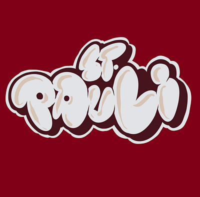 St. Pauli branding hamburg illustration lettering stpauli typography