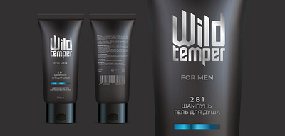 Wild Temper branding design graphic design identity logo package design packaging