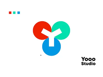 Yooo Studio - Logo Design #1 app logo branding business logo clever logo colour logo colourful logo creative logo design famous logo geometric logo graphic design illustration logo logo design minimal logo negative space logo popular logo smart logo studio logo vector