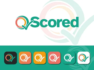 Logo for OSCORED. brand logo branding business logo design flat logo icon design illustration logo logo maker logoicon ui