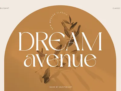 Dream Avenue | Modern Classic Font calligraphy display display font font font family fonts hand lettering handlettering lettering logo sans serif sans serif font sans serif typeface script serif serif font type typedesign typeface typography