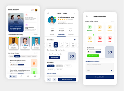 Raga Sehat - Mobile Healthcare App healthcare app healthcare mobile healthcare mobile app ui design ui healthcare ui mobile app