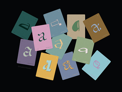 Calligraphy Exploration : Letter A graphic design illustration typography